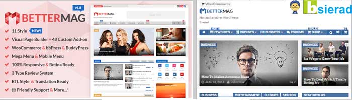 Download Better Mag WordPress Templete